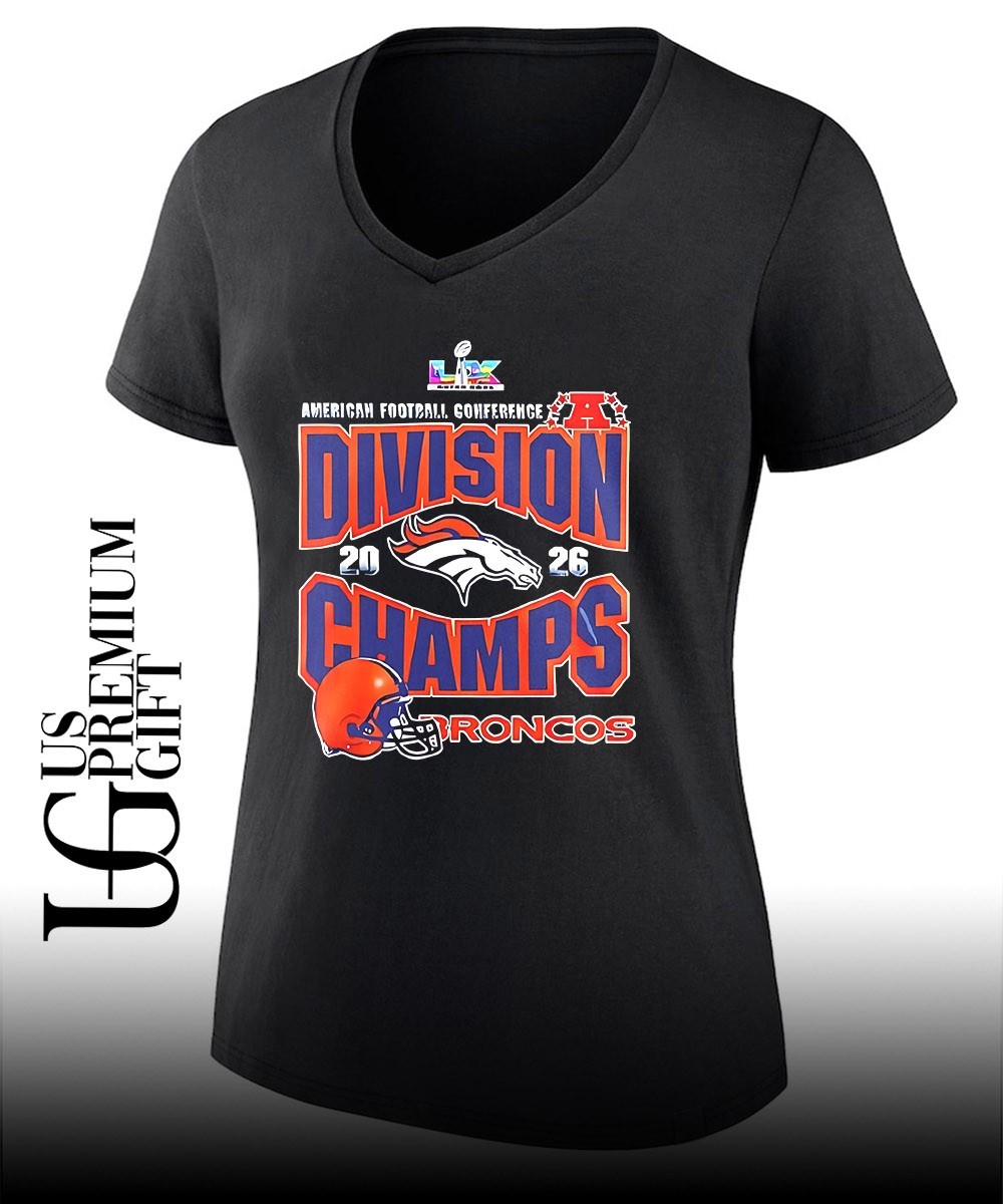 Denver Broncos won the 2026 AFC Divisional Champions shirt, hoodie