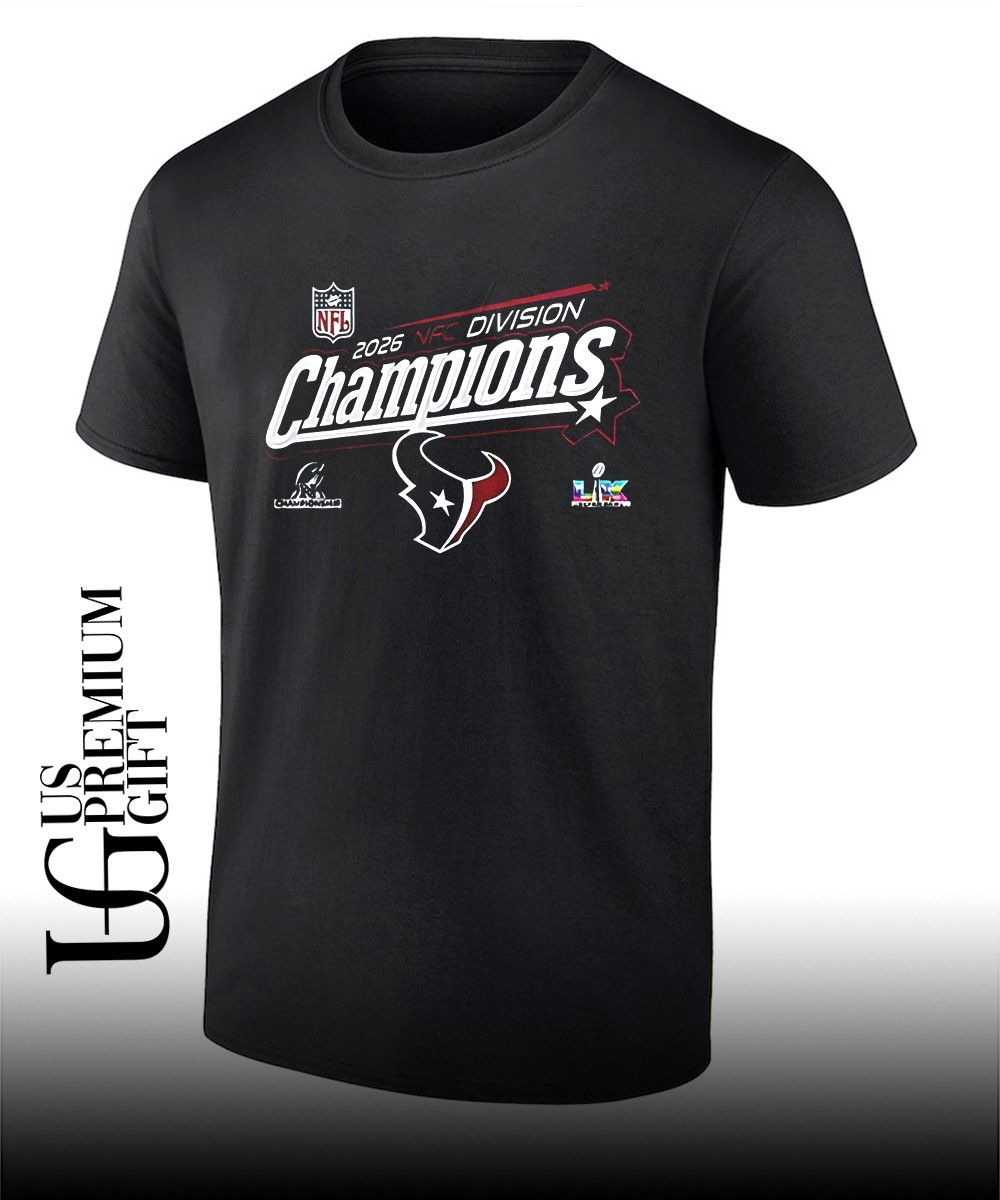 Houston Texans Super Bowl 2026 NFC Division Champions shirt