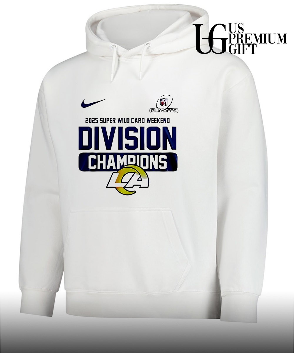 Los Angeles Rams 2025 Super Wild Card Weekend Division Champions