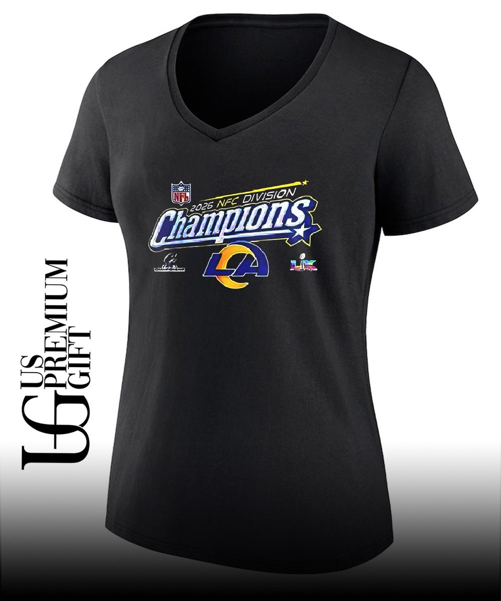 Los Angeles Rams 2026 NFC Division Champions shirt, hoodie
