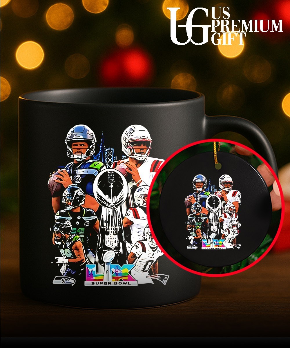 Super Bowl LX Seahawks vs Patriots player trophy graphic shirt