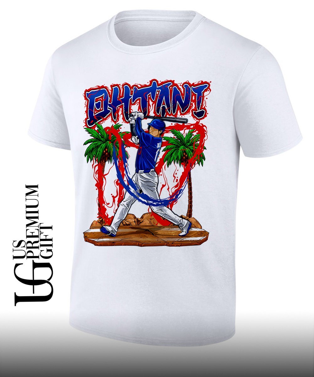 Shohei Ohtani 17 player Los Angeles Dodgers MLB Artwork shirt